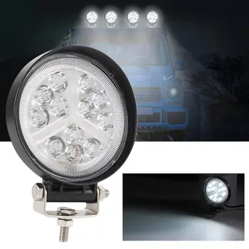 

Led Light Bar 4 Inch Round Spotlight Pod Off Road Fog Working Driving Lamp Roof Bar Bumper For Jeep,Suv Truck, Hunters