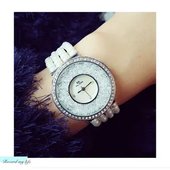 

Top Brand Star Watch for Women Rose Gold Pearl Diamond Quartz Wristwatch Luxury Ladies Waterproof Wrist Watches Relogio Feminino