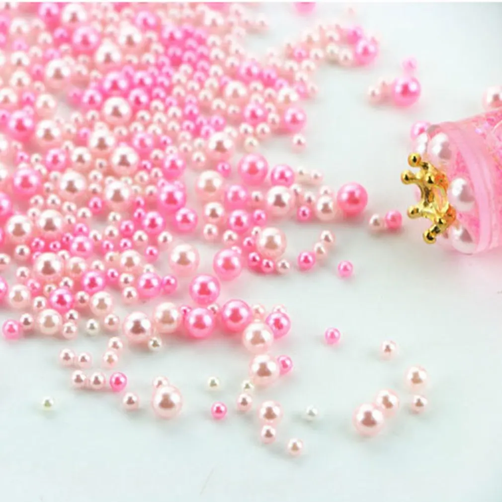 bubble 8 Дети DIY искусственный жемчуг из смолы частицы аксессуары слизи шары маленькие крошечные пенопластовые бусины для Floam наполнитель для девочек игрушка подарок - Цвет: bubble 8