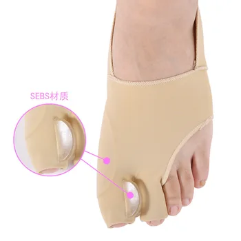 

Toe Separator Hallux Valgus Splint Pedicure Tool Bunion Corrector Feet Care Bone Thumb Straightener Pedicure Orthosis 1Pair/2Pcs