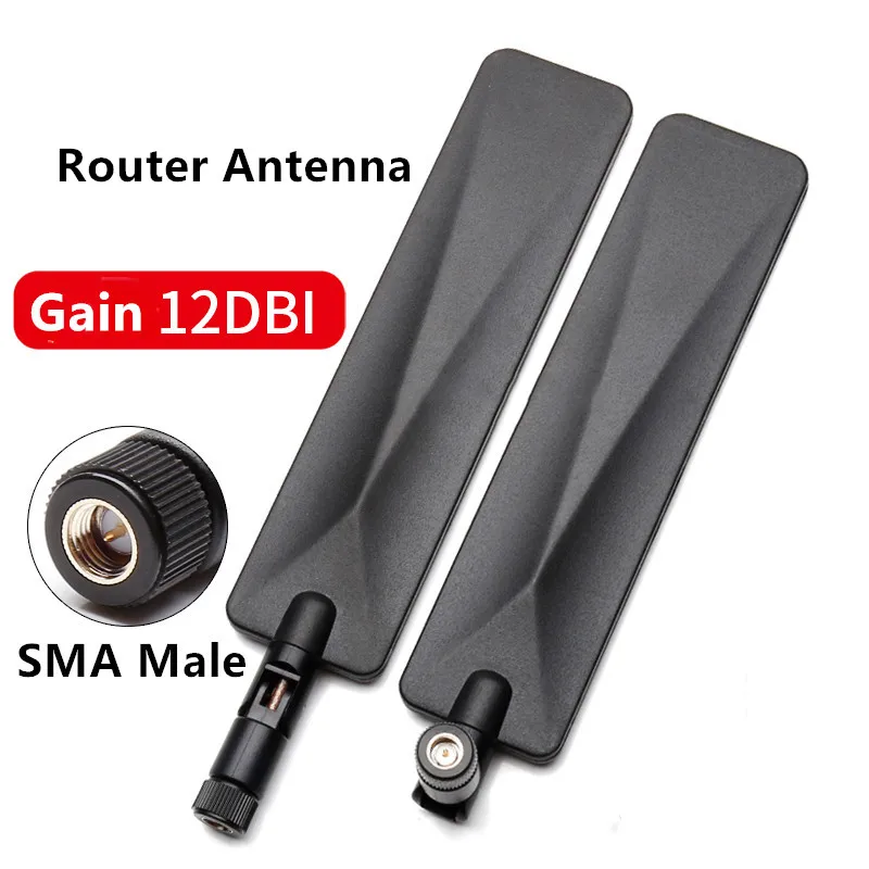 

4G Full Netcom LTE GPRS GSM WCDMA DTU 700-2700MHz 12dbi gain SMA male flat oar Omnidirectional folding glue stick router antenna