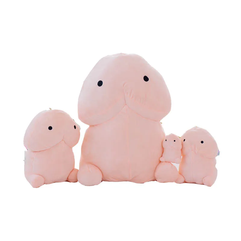 Lovely Penis Ding Ding Soft Pillow Stuffed Plush Doll Toy Creative Bolster Gift