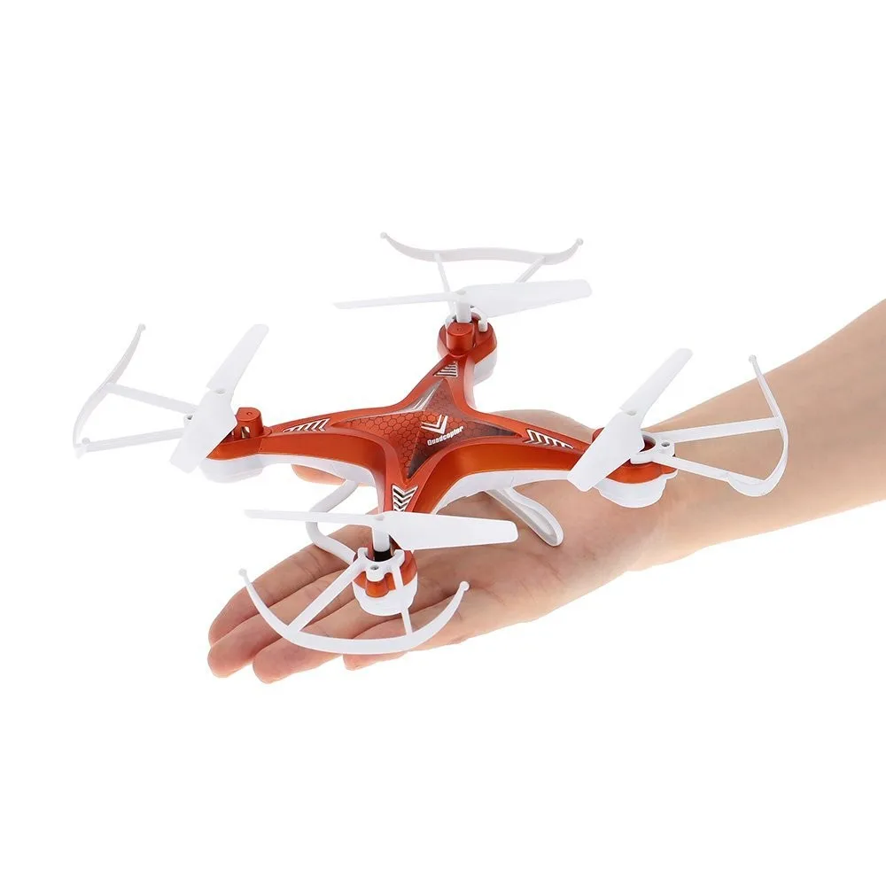 Профессиональный WI-FI FPV rc дроны L6053 2,4 ГГц 4CH 6-осей гироскопа RTF Квадрокоптер с дистанционным управлением с 2,0 МП HD Безголовый режим светодиодный свет Самые лучшие подарки