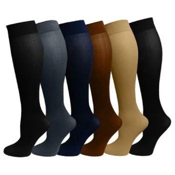 

1 Pair Unisex Compression Socks Men Women Medical Varicose Veins Leg Relief Pain Knee Breathable High Socks