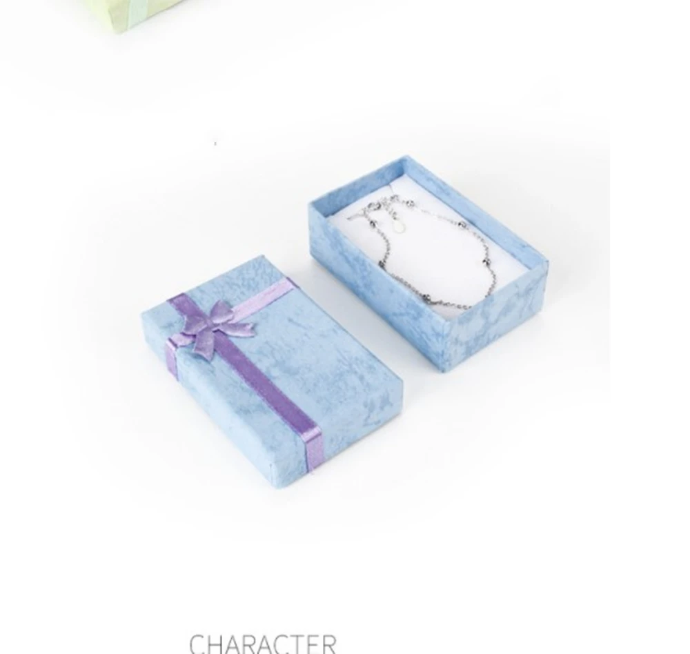 Новинка романтическая Подарочная коробка для ювелирных изделий чехол с