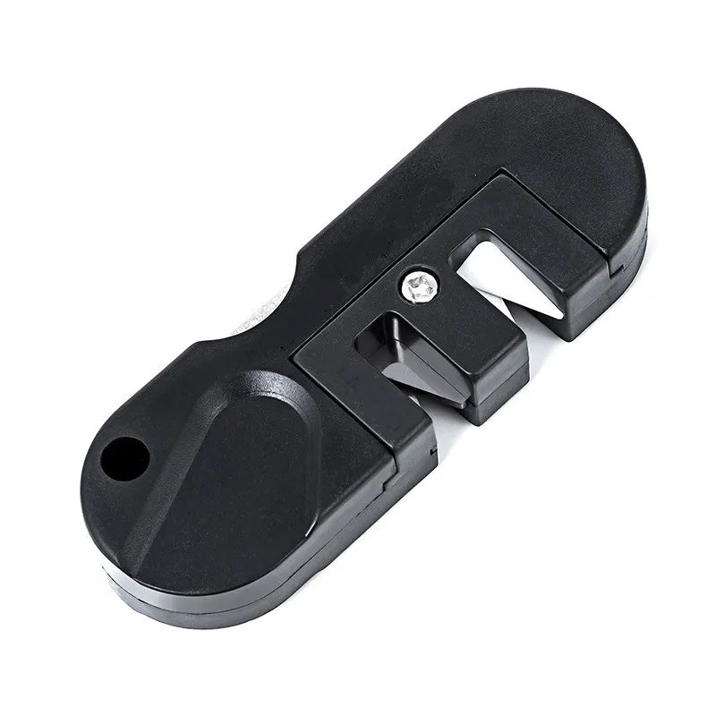 4 IN 1 Portable Tungsten Ceramic Carbide Knife Whetstone Sharpener Sharpen Fish Hook Pocket Diamond Tool Camp Hike Outdoor | Спорт и