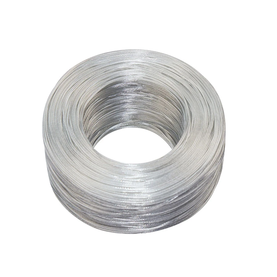 Cable de cobre transparente de 2 núcleos, Cable paralelo de alimentación de CC, línea plana de 7/0.12TC * mm, metros, 26AWG|Alambres y - AliExpress