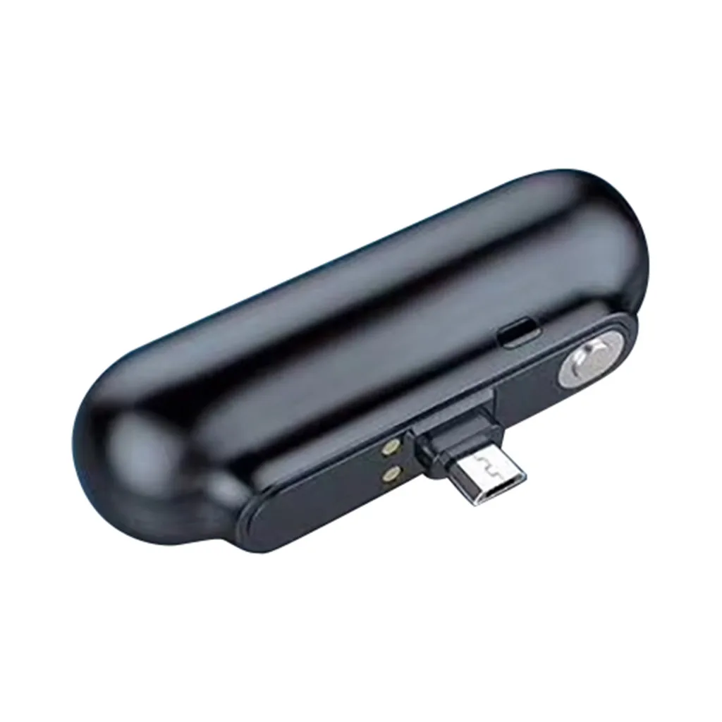 Micro USB 2600 мАч портативное зарядное устройство для зарядки зарядная станция type-C и Micro usb зарядная головка для путешествий - Цвет: Micro USB