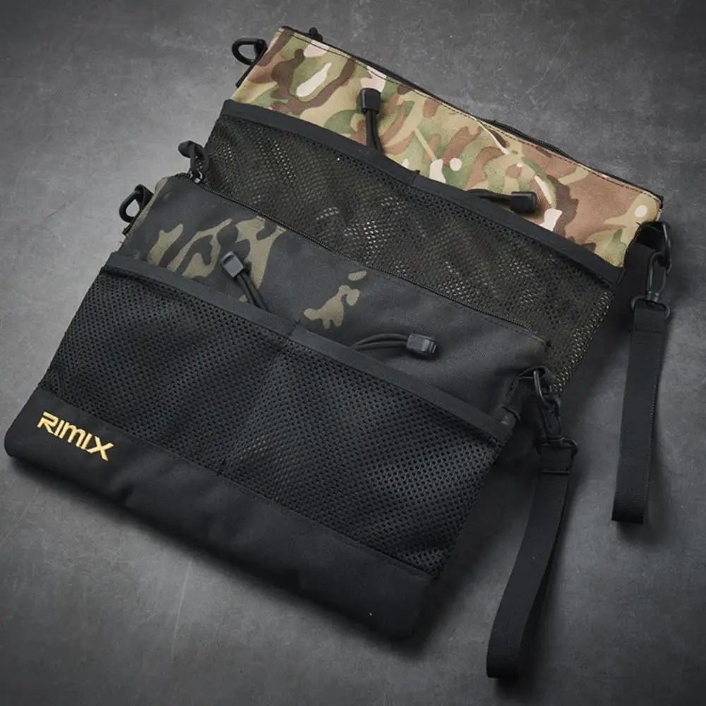 RIMIX Multifunctional Diagonal Bag Outdoor Storage Bag Camouflage Waterproof  Sundries Bag  for Daily commutes Outdoor travel 5