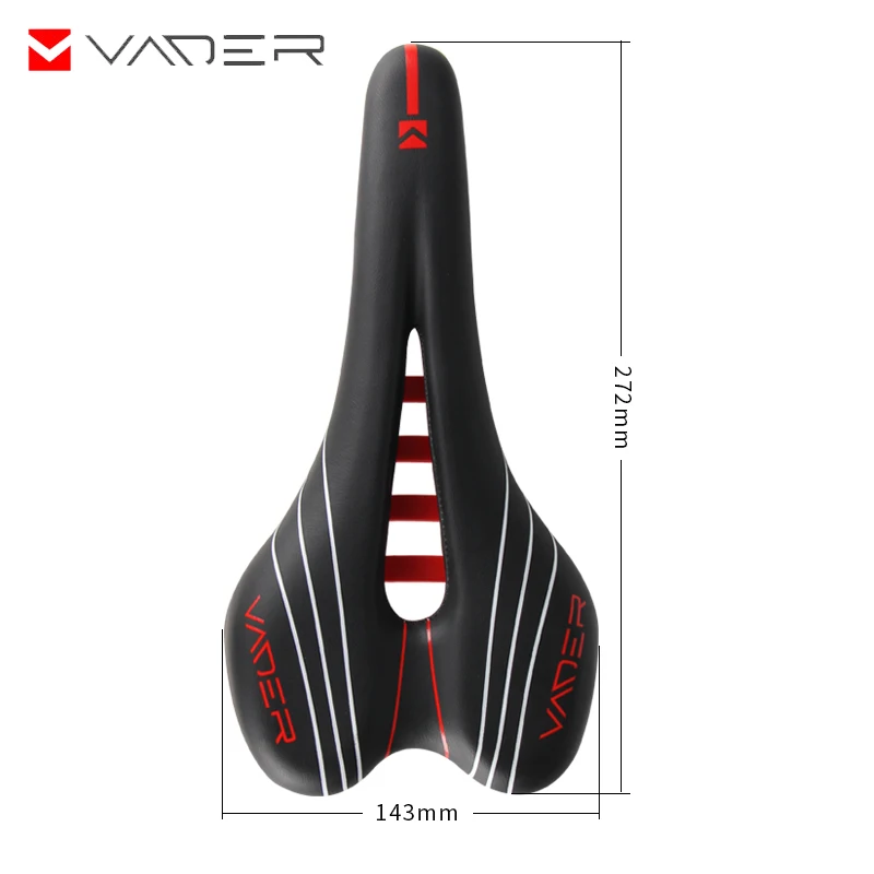 Vader, дышащее, водонепроницаемое велосипедное седло из искусственной кожи, велосипедное седло для горной дороги, велосипедное седло, комфортное, из пены, велосипедное седло, подушка, сиденье