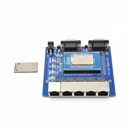 Startkit Серийный UART Встроенный Wi-Fi беспроводной MT7628N openwrt модуль ram 128M flash 32M маршрутизатор ethernet модуль HLK-7628N - Цвет: Startkit