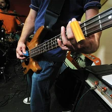 Гитарные слайды, набор, инструмент для настройки гитары, стальные слайды, стеклянные слайды, медиаторы для большого пальца и пальца, медиаторы для бас-гитары