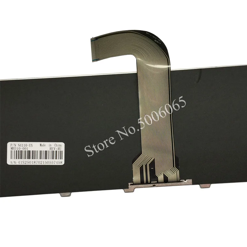 RU для DELL N5050 5040 N7520 Vostro V3000 v3360D V3450D v3460D v3560D N4110 M4040 M4050 14VR M411R N4040 N4050 клавиатура на русском