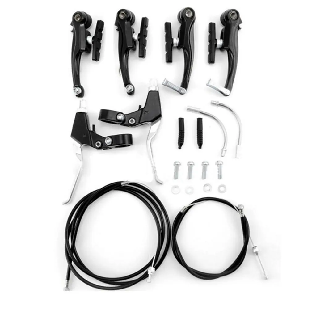 Complete Mtb Alloy Bicycle Mountain Bike V Brake And Lever Cable (Front + Rear) Set Sensitivity | Спорт и развлечения