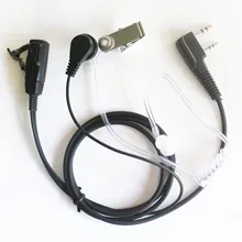 10 шт. наушники гарнитура микрофон Акустическая для Kenwood 2 Pin двухстороннее радио TK-3201, TK-3202, TK-3206, TK-3207, TK-3230, TK3300