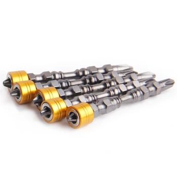 

GYTB Ph2 Hardness 65Mm Magnetic Bit Set Cross Head Screwdriver Bit Single Head Electric Screwdriver Phillips Screw Driver