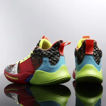 

Brand High-Top Shockproof Men Basketball Shoes knit Breathable Light Basketball Sneakers Men Women Boys Quality Jordan Shoes