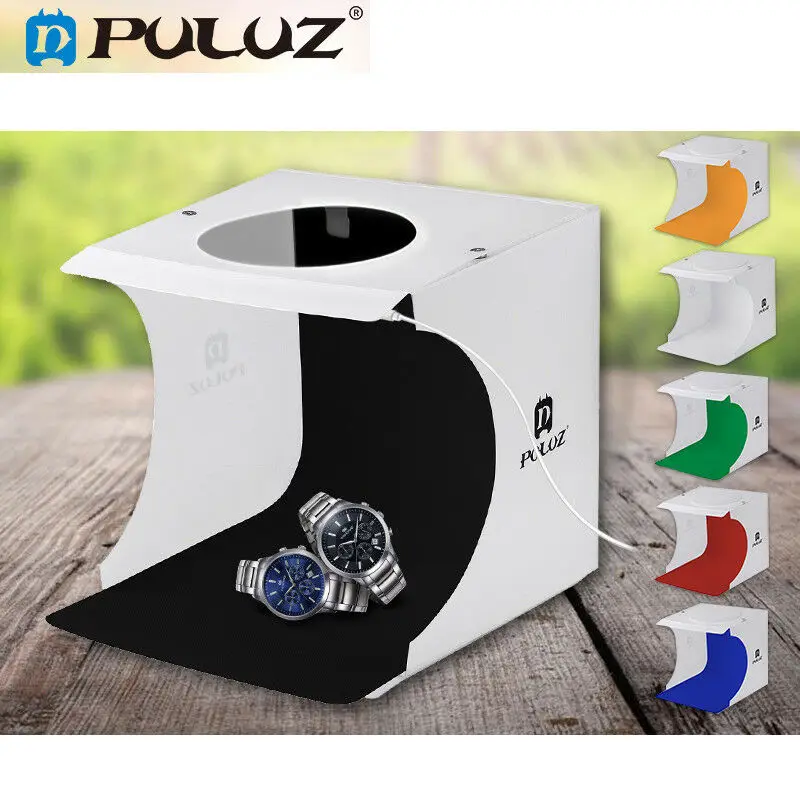 Portable Photo Studio Photography Light Box Lighting Room Backdrop Mini Cube Tent Kit Backdrop Mini Room