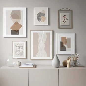 

Modern Abstract Geometric Posters And Prints Line Sketch Wall Art Picture Canvas Poster Nordic Decoration Home Painting
