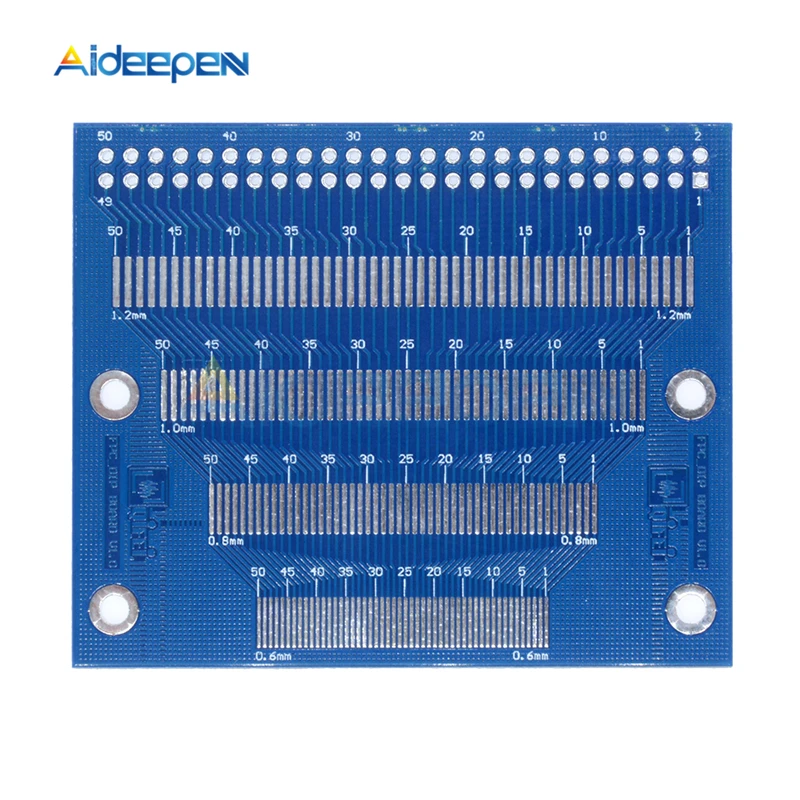 0,5 мм до 1,2 мм Pin Pitch адаптер PCB FPC плата 2,0-3,5 дюймов TFT lcd Интерфейс SMD для DIP H двойная сторона