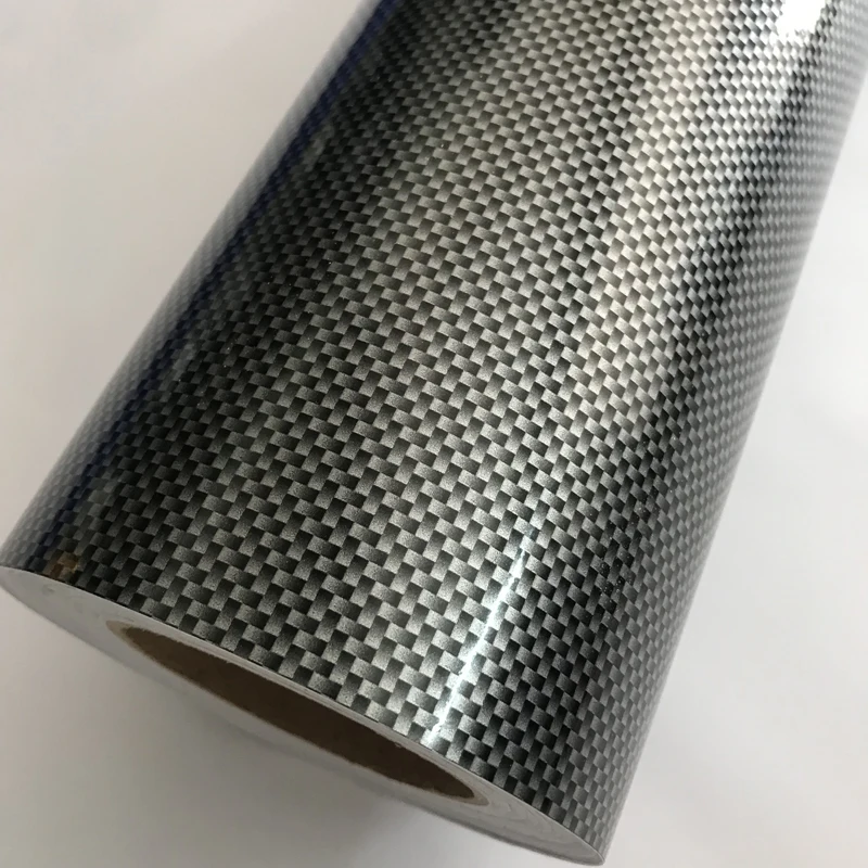 59,8 dans l’écharpe film autocollant 7,9 dans AirFree 2D gloss fibre de carbone vinyle 0,2 M x1.52 m 