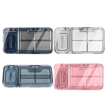 

Pill Cutter and Splitter, Cutter Medicine Storage Compartment Box for Hold Tablets and Cutting Pills in Half for 7 Days 68UD