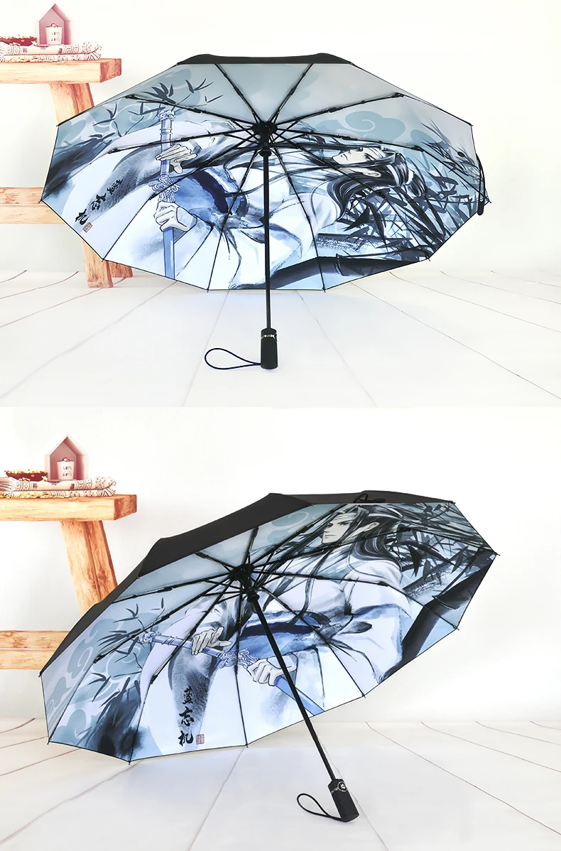 Аниме Mo Dao Zu Shi Grandmaster of Demonic Cultivation Lan Wangji Wei Wuxian BL Anit-SUV зонт от солнца, дождя, реквизит для косплея, подарки