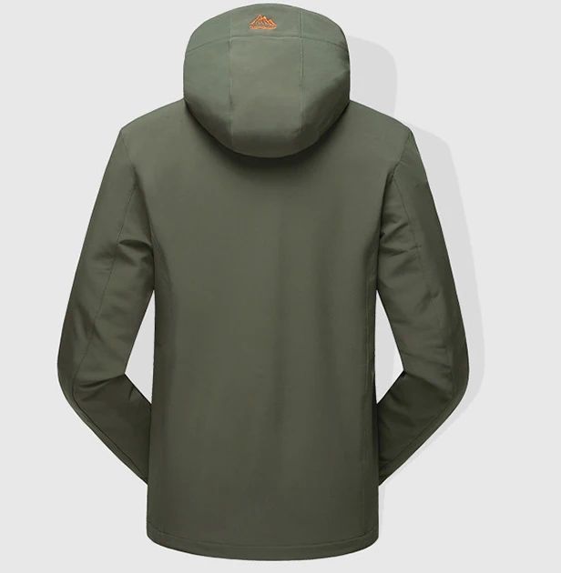 Мужские Новые осенне-весенние флисовые куртки походные водонепроницаемые дышащие мужские эластичные куртки размера плюс