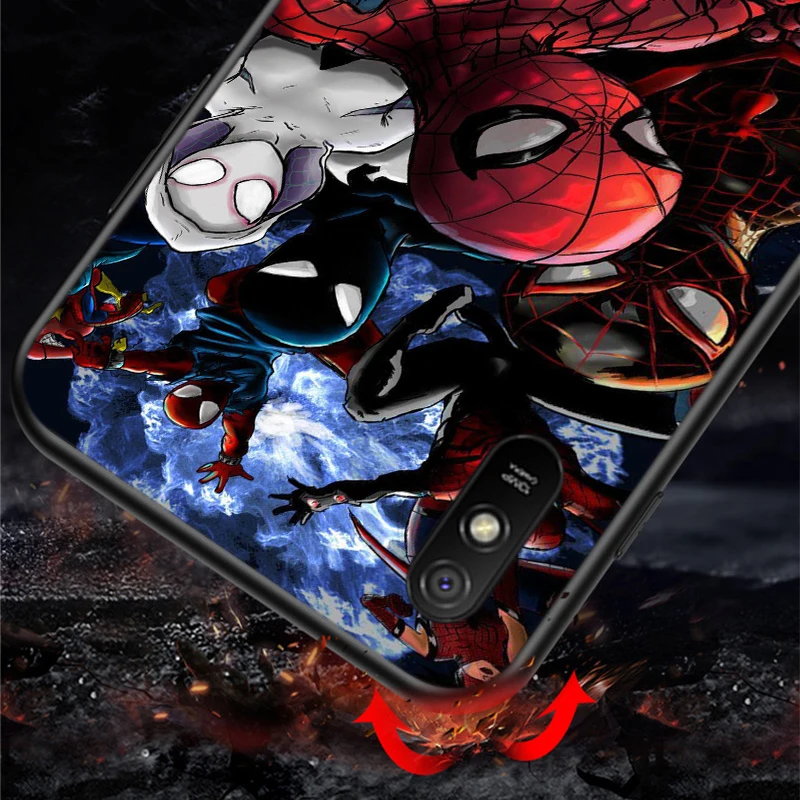 Silicone Cover Spiderman Comic For Xiaomi Redmi 9 9T 9C 8 7 6 Pro 9AT 9A 8A 7A 6A S2 5 5A 4X Plus Phone Case