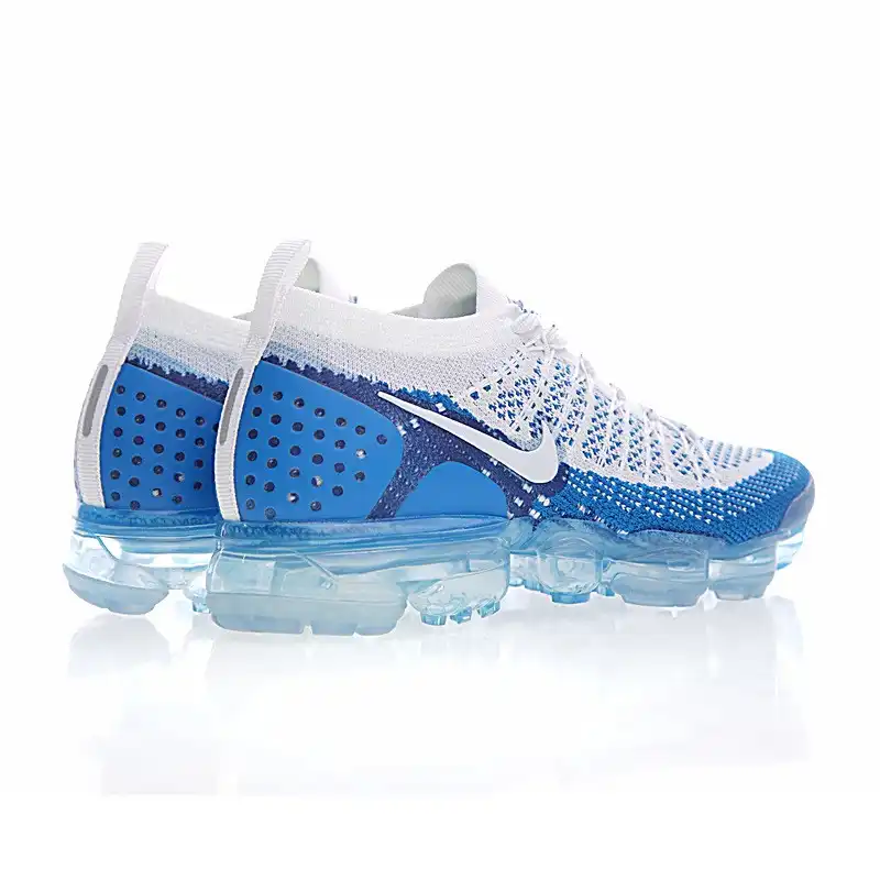 nike air vapormax flyknit 2 blue and white
