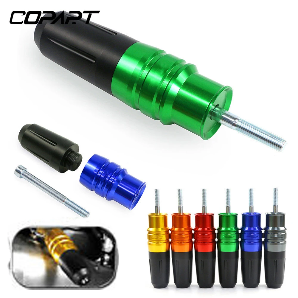 Accessori Moto Cursori Di Scarico Cnc Crash Protector Frame Crash Pad Per Kawasaki Ninja Zzr1400 Zx14R Zzr 1400 Zx-14R