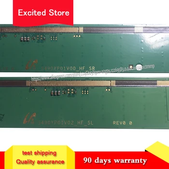 

original 1pair/lot S490YP01V02-HF-SL/S490YP01V02-HF-SR LCD Panel PCB Part