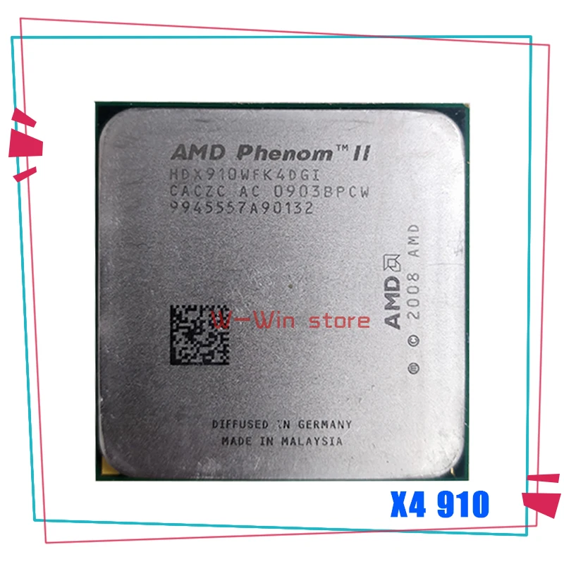 Процессор AMD Phenom II X4 910 четырехъядерный 2 6 ГГц HDX910WFK4DGI разъем AM3|Процессоры| |