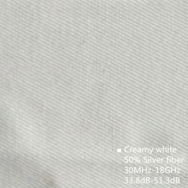 Подлинное антирадиационное пальто в стиле ретро, мощное телекоммуникационное радио и телевизионное оборудование, EMF защитная одежда - Цвет: Creamy white 50Ag