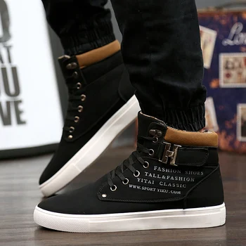 

Sneakers men 2019 new casual high-top skateboard shoes classic sports shoes breathable walking shoes street shoes Zapatos Hombre