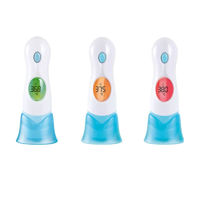 

8 in 1 Digital Thermometer LCD Infrared Ear Forehead Fever Body Thermometer Non-contact Medical Temperature Baby Kid Health Care