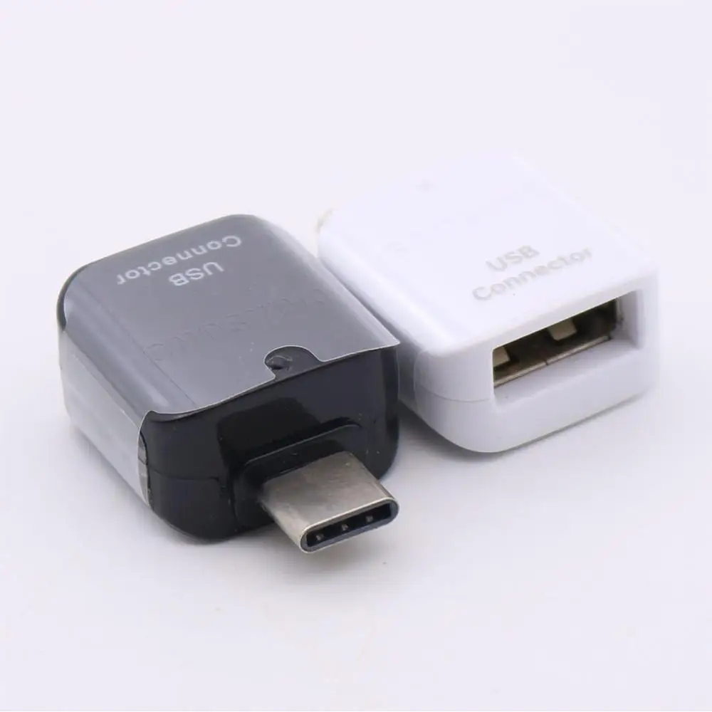 Оригинальный адаптер USB type c otg для Samsung Galaxy A70 A50 S8 S9 plus note 8 A3 A5 2017 поддержка флеш