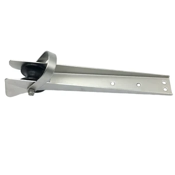 

Boat Bow Anchor Roller Bracket Fixed Marine Docking Hardware 390mm Silver