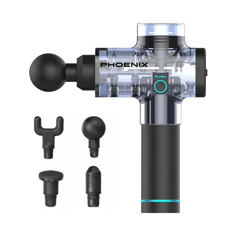 

Phoenix A2 Muscle Massage Gun Deep Tissue Massager Therapy Gun Exercising Muscle Pain Relief Body Shaping Fascia Gun