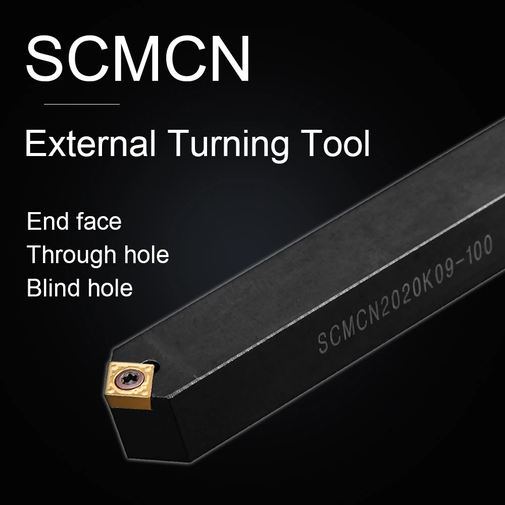 

SCMCN0808H06 SCMCN1010H06 SCMCN1212H06 SCMCN1212H09 SCMCN2020K09 SCMCN2020K12 External Turning Tool Holder CNC Lathe Cutter Tool