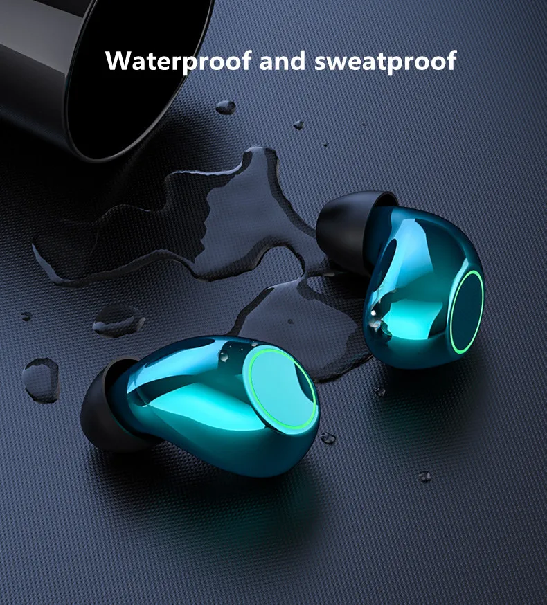 هندزفری یوفو ضد آب فول رنج Wireless HIFI LED Touch Earbuds 34 Hfc37c284c0584be6a94131a835902536E