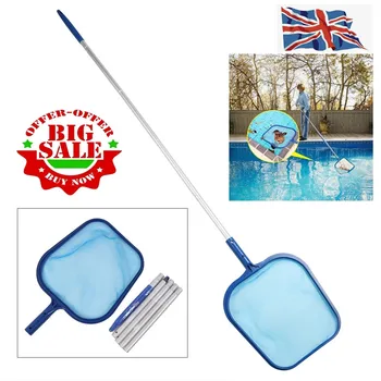 

Pool Leaf Net Rake Mesh Frame Net Skimmer Plastic Cleaner Swimming Cleaning Tool Mesh Sturdy Spa Pool Accessaries Tools