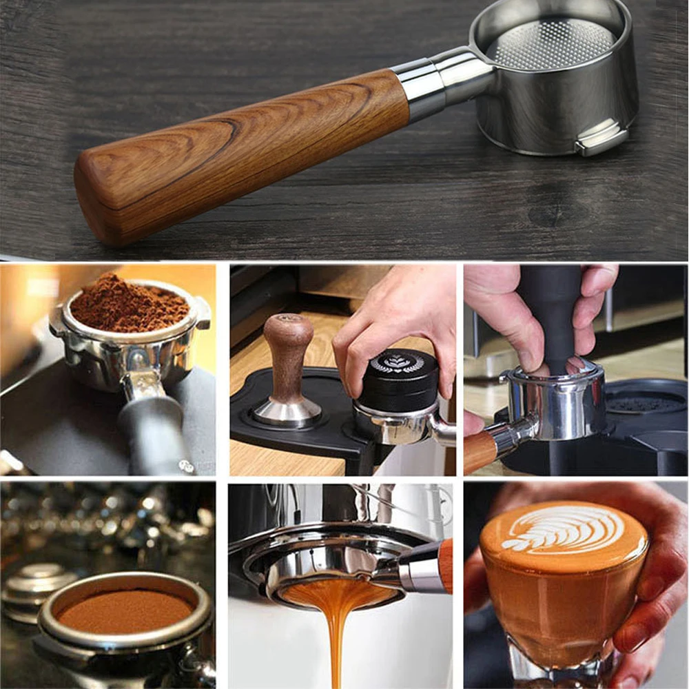 Портативный фильтр для кофе без дна 51 мм фильтра Delonghi 54 замены Breville Корзина