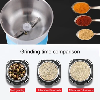 

Multifunction Seasonings Smash Machine Electric Coffee Grinder Nut Spice Dry Grinding Bean powder electric Soymilk Cafe machine
