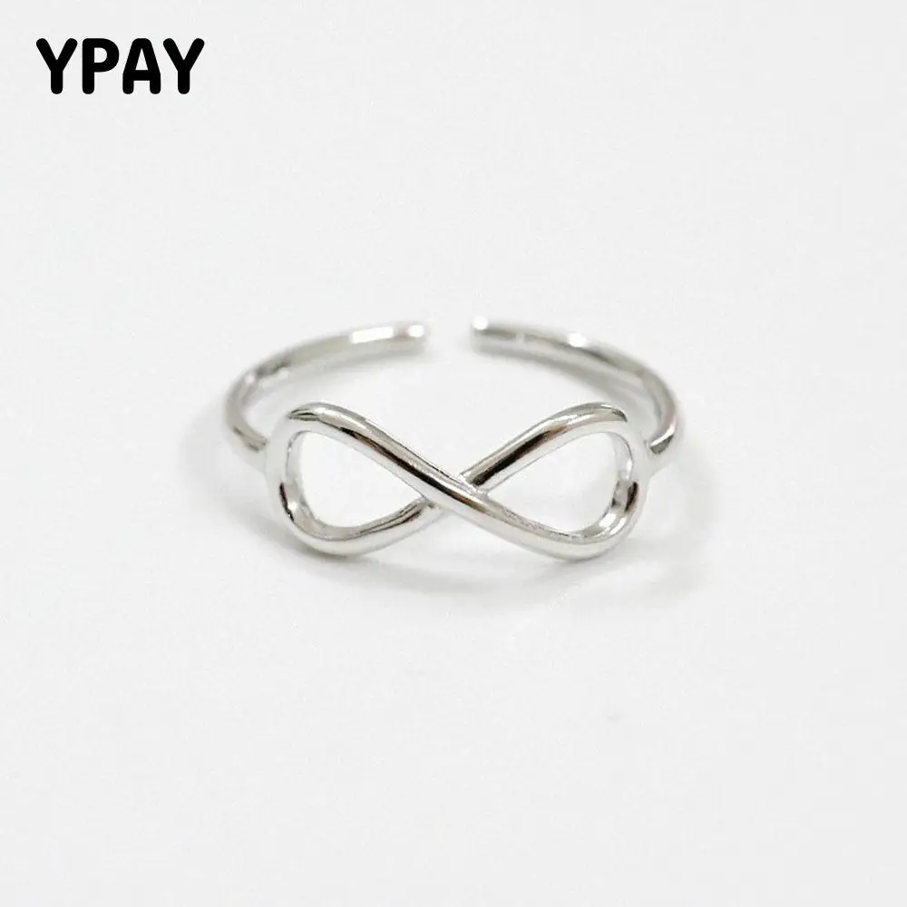 YPAY 925 пробы лучший подарок для друга Бесконечная любовь вечность Регулируемые
