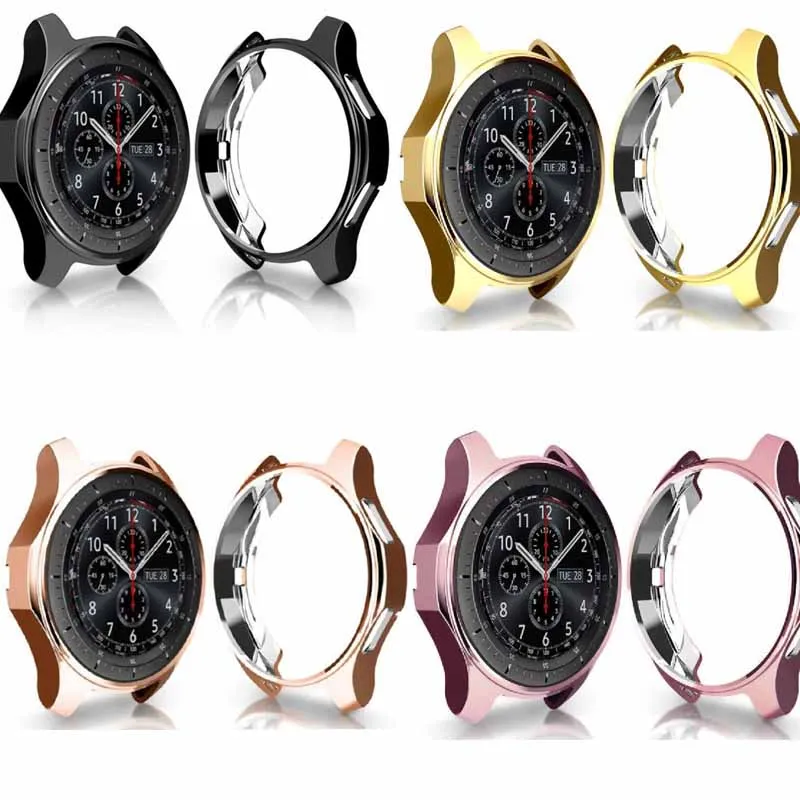 Мягкий защитный из ТПУ чехол для galaxy watch 46 мм 42 мм Frontier Cover Shell защитный чехол-бампер для samsung gear S3