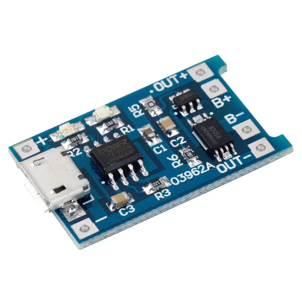

5V Micro USB 1A 18650 Lithium Battery Charging Board Charger Module With Protective New Battery Charger Module