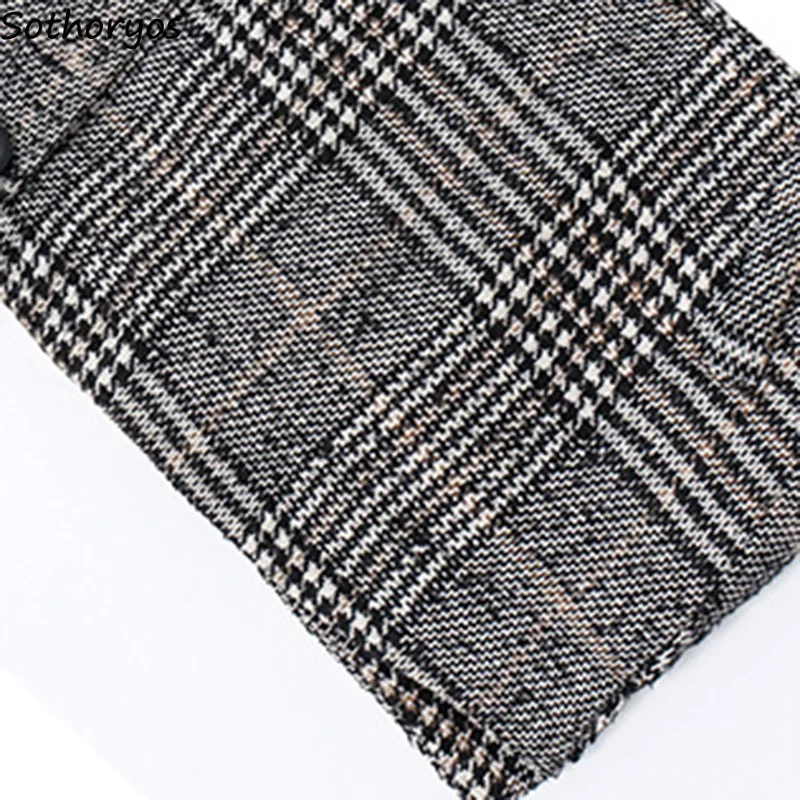 Парки для женщин плотные простые универсальные однобортные пальто с капюшоном в