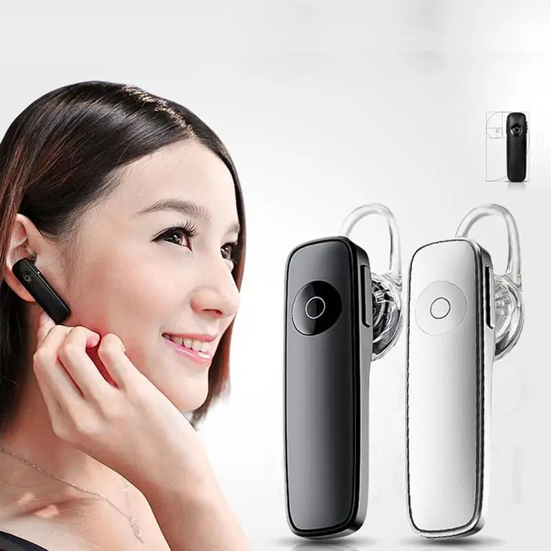 M165 Mini V4.0 стерео беспроводные наушники Bluetooth гарнитура с микрофоном универсальные