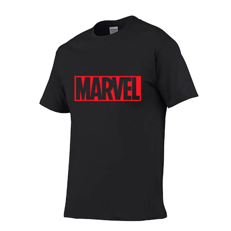 Одежда летние футболки мужские s m ARVEL 100% хлопок короткий рукав футболка плотная